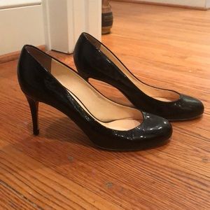 Giuseppe Patent Black Heels